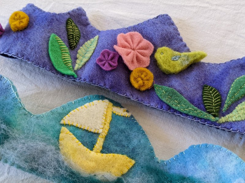 Crowns for Kindy made in Parent Craft