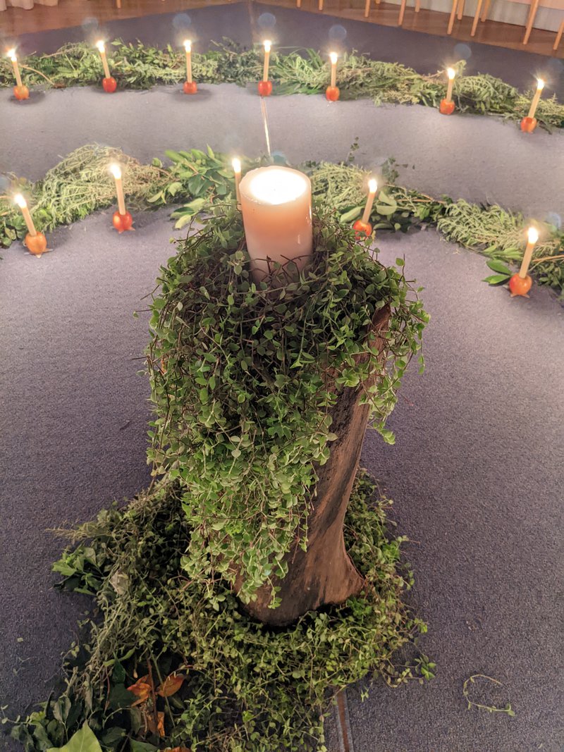 Class 1 & 2 Castlecrag Winter Spiral