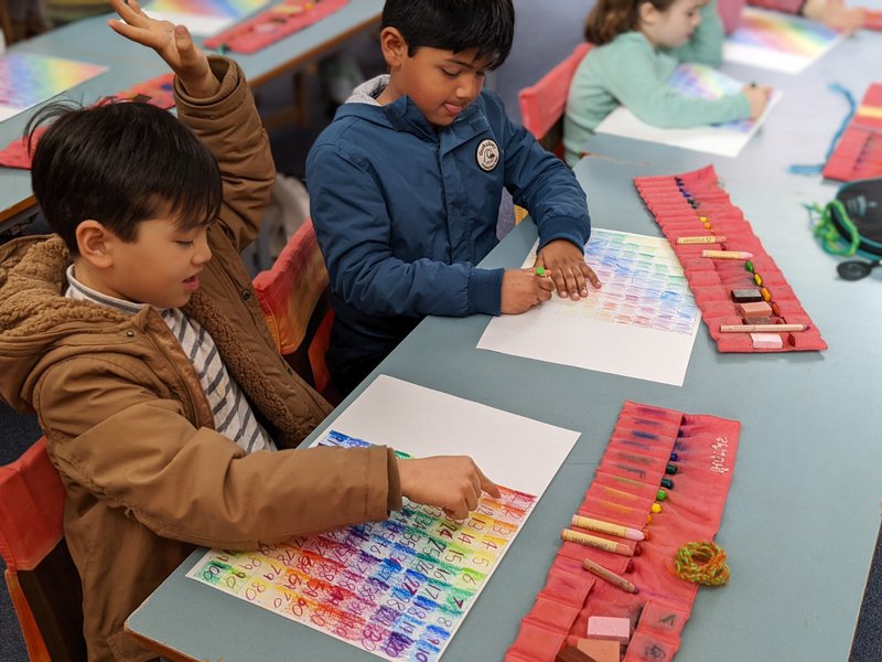 Class 1 and the wonder of numbers