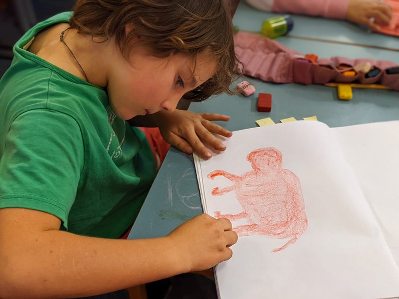 Class 2 develop drawing skills