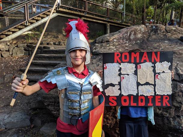 Roman Soldiers - Class 6 Rome project