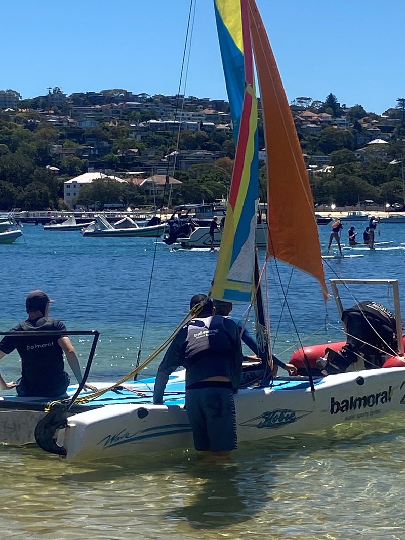 Year 10 Learns the Ropes at Balmoral Sailing Club