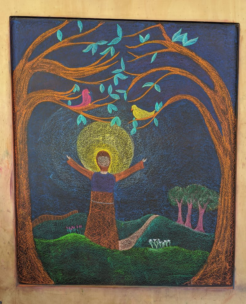 Class 2 blackboard drawings