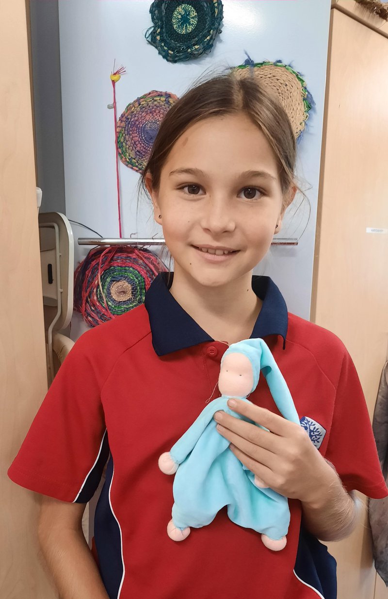 Socks, dolls and clothing: Handwork makes it all!