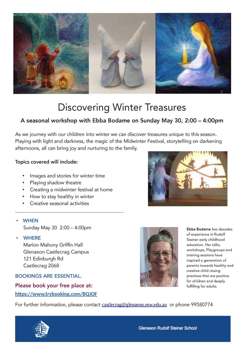 SUN 30 MAY: Discovering Winter Treasures with Ebba Bodame