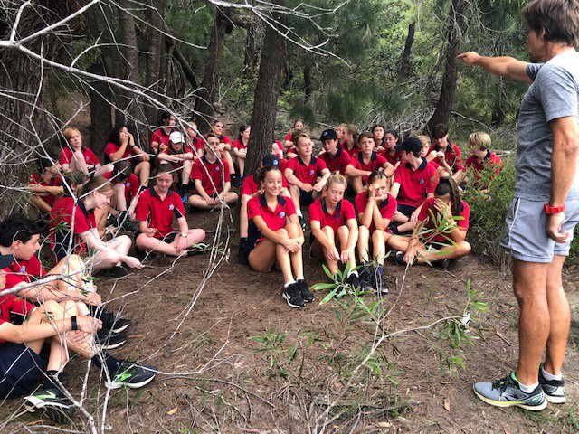 Year 9's The Cove, builds character