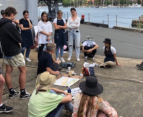 Year 11's Cockatoo Island Visual Art Excursion