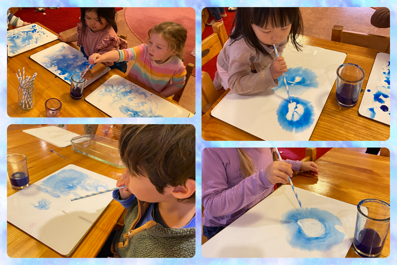 Preschool Explores Wind and Weather Through Watercolour