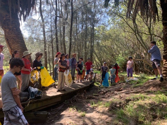 Big Bali Clean Up at Scotts Creek