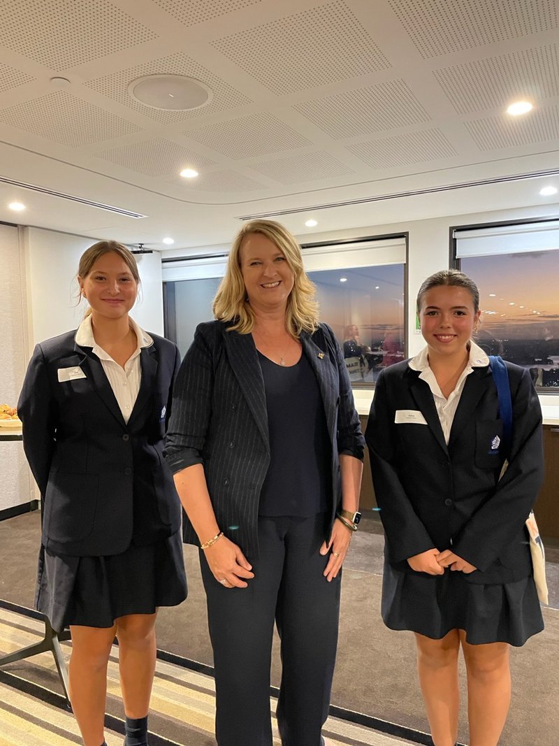 Yr 10 at Kylea Tink’s Student Forum