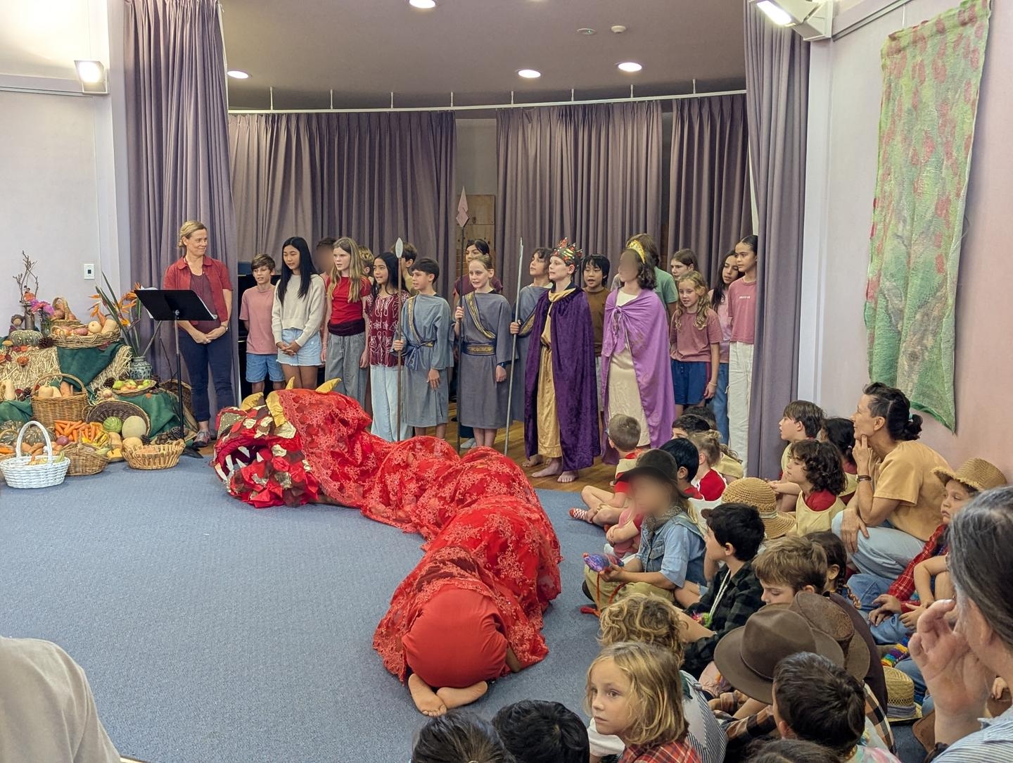 St Michael and the Dragon - Autumn Festival Classes 1 - 6