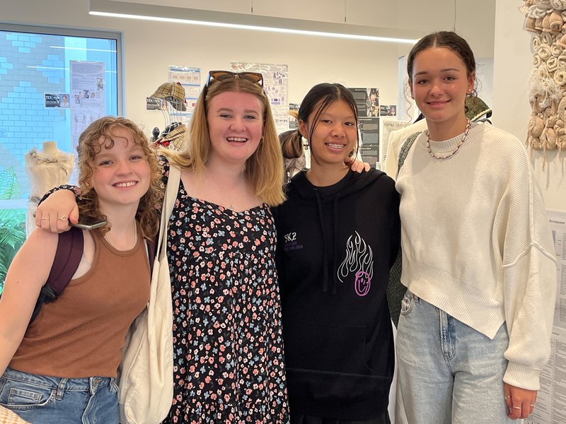 Year 11 Textiles and Design Students attend the HSC TEXStyle Exhibition