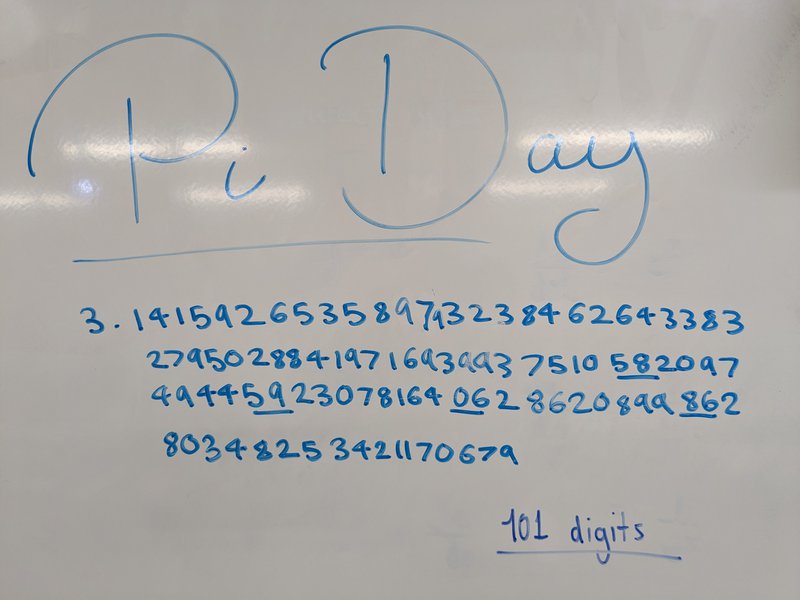ICS Celebrates Pi Day