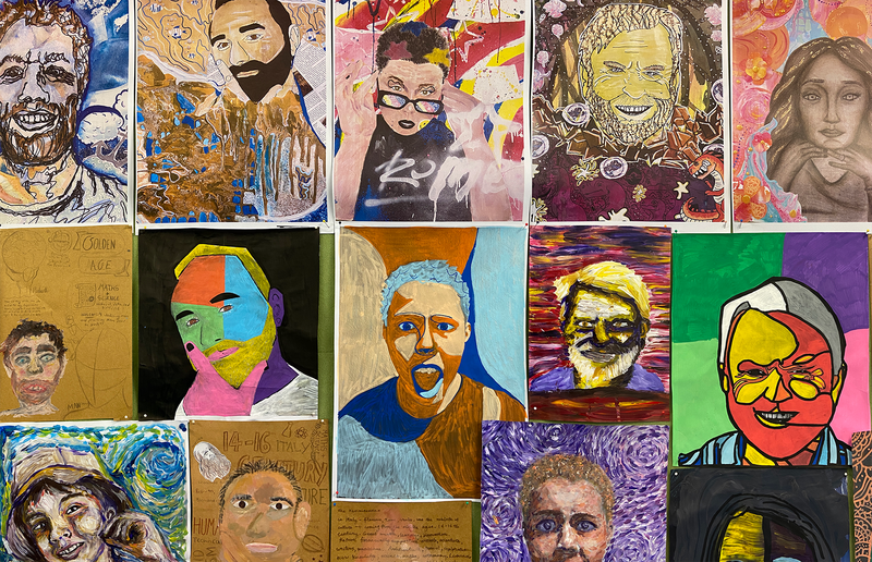 A Spotlight On Year 11's Picture Perfect Portraiture