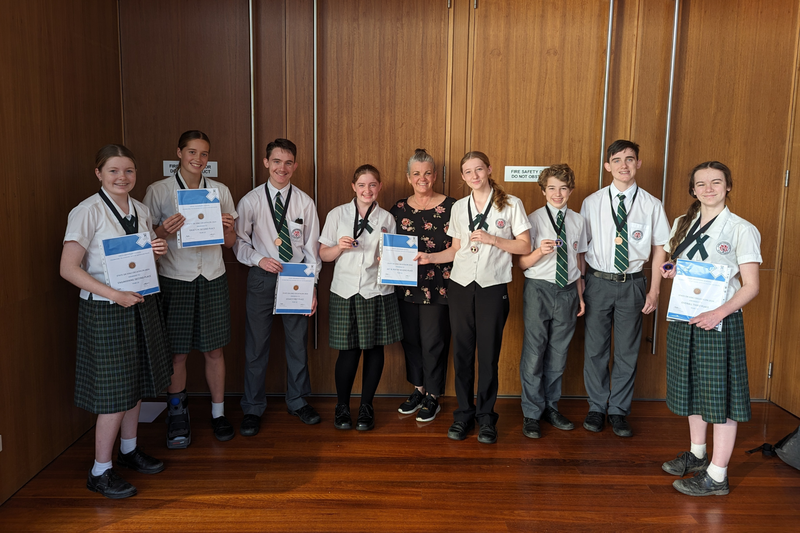 Year 7 & 10 teams compete at the State da Vinci Decathlon