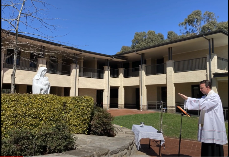 Blessing of Our Lady's Shrine