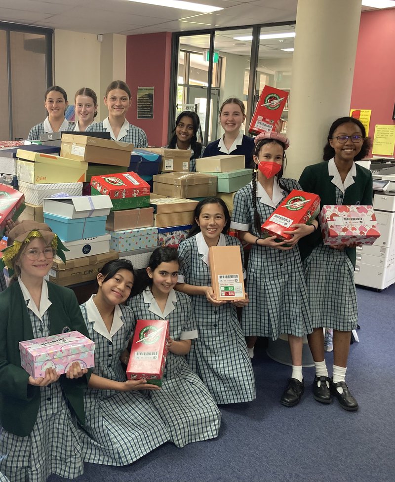 Operation Christmas Child and Penrith Community Kitchen