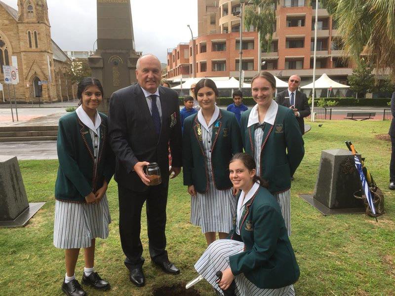 Mercy Girls Participate in Centenary of Anzac