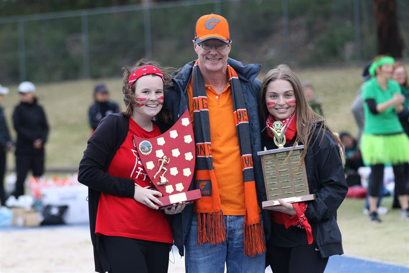 Clare 2018 Athletics Carnival House and Spirit Cup Champions