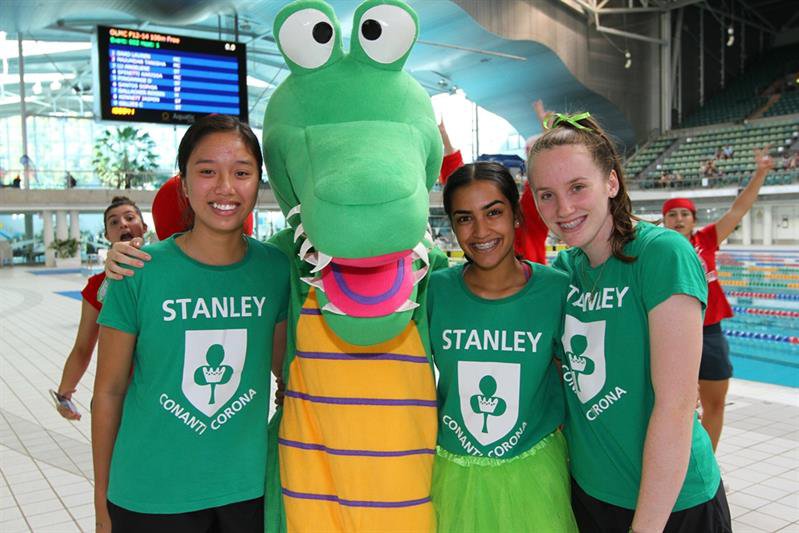 Stanley House winners of 2017 College Swimming Carnival