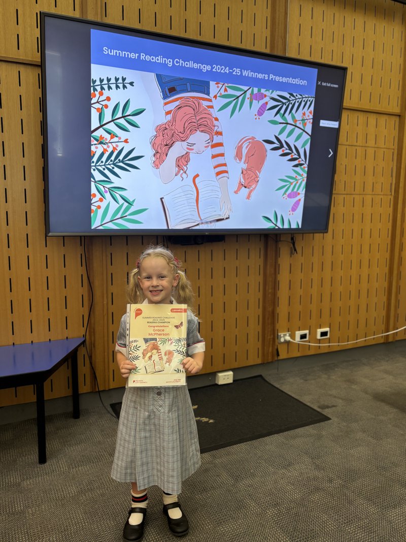 Grace McPherson - Penrith Libraries 2024/2025 Summer Reading Challenge